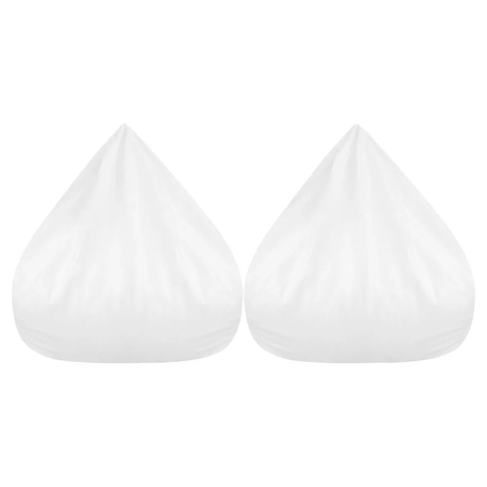 

2 Pcs Liner Bean Bag Inner Cover Replacement Breathable Mesh Fabric Great Fit Bag White Clean Durability