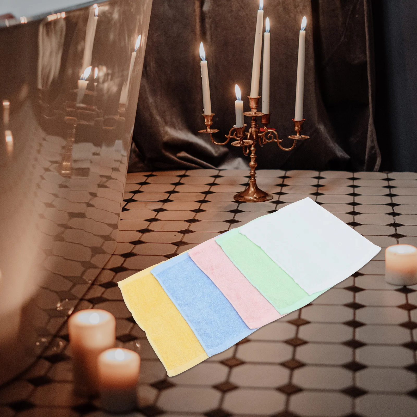 

10 шт., мягкие полотенца для рук из бамбукового волокна, быстросохнущие, впитывающие влагу, без выпадения волос, для дома, путешествий, маленькие салфетки для стирки