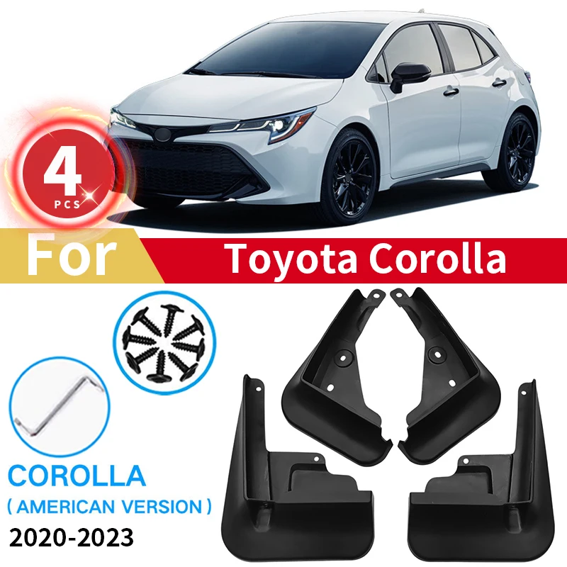 

Mudguards For Toyota Corolla 2020 2021 2022 2023 Mud Flaps US Version Splash Guards Fender Mudflaps Protectors Car Accessories