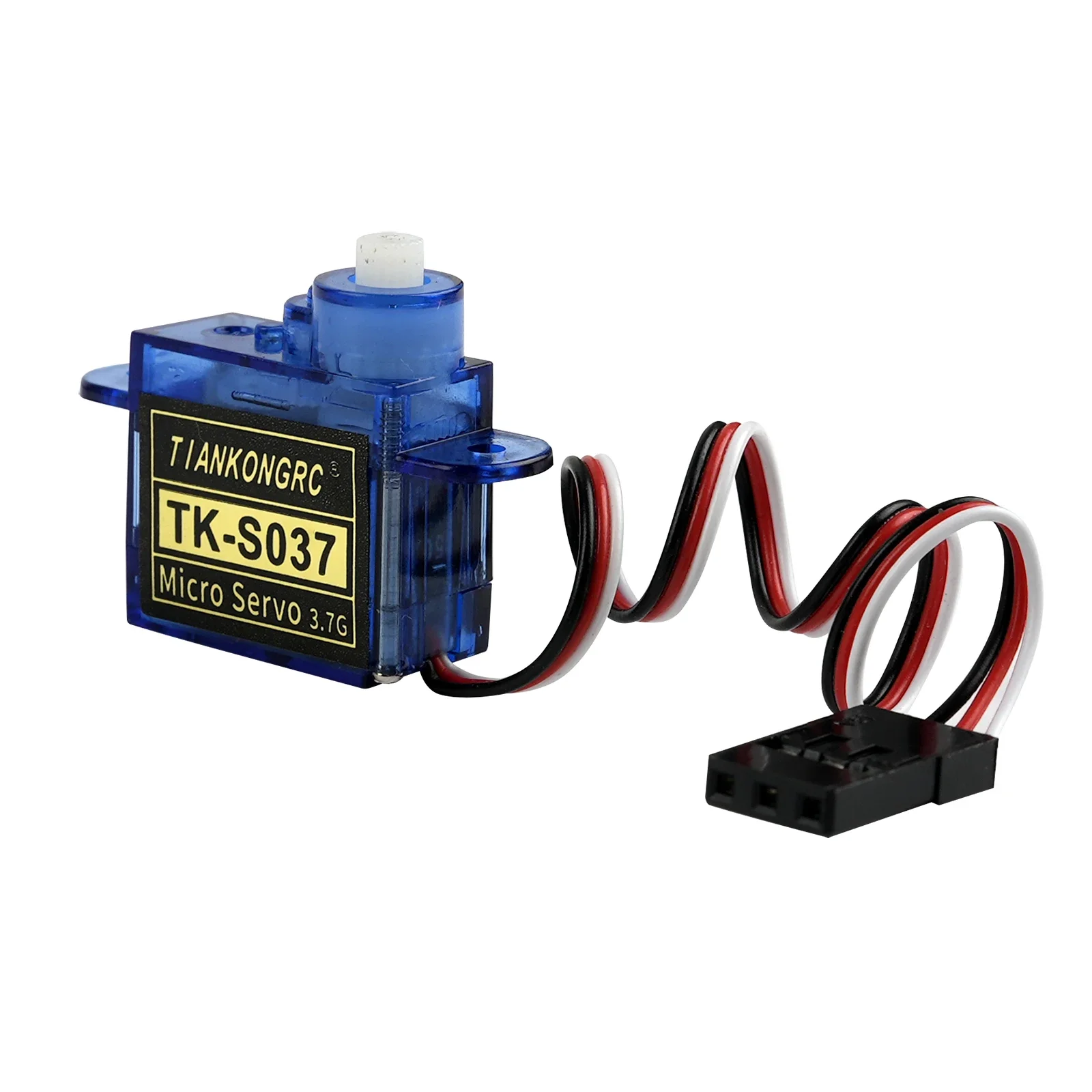 TK-S037-Micro Servo Digital Mini, superligero, 3,7g, 90/180/270/360 grados, para Control de vuelo, avión, helicóptero, barco, Coche