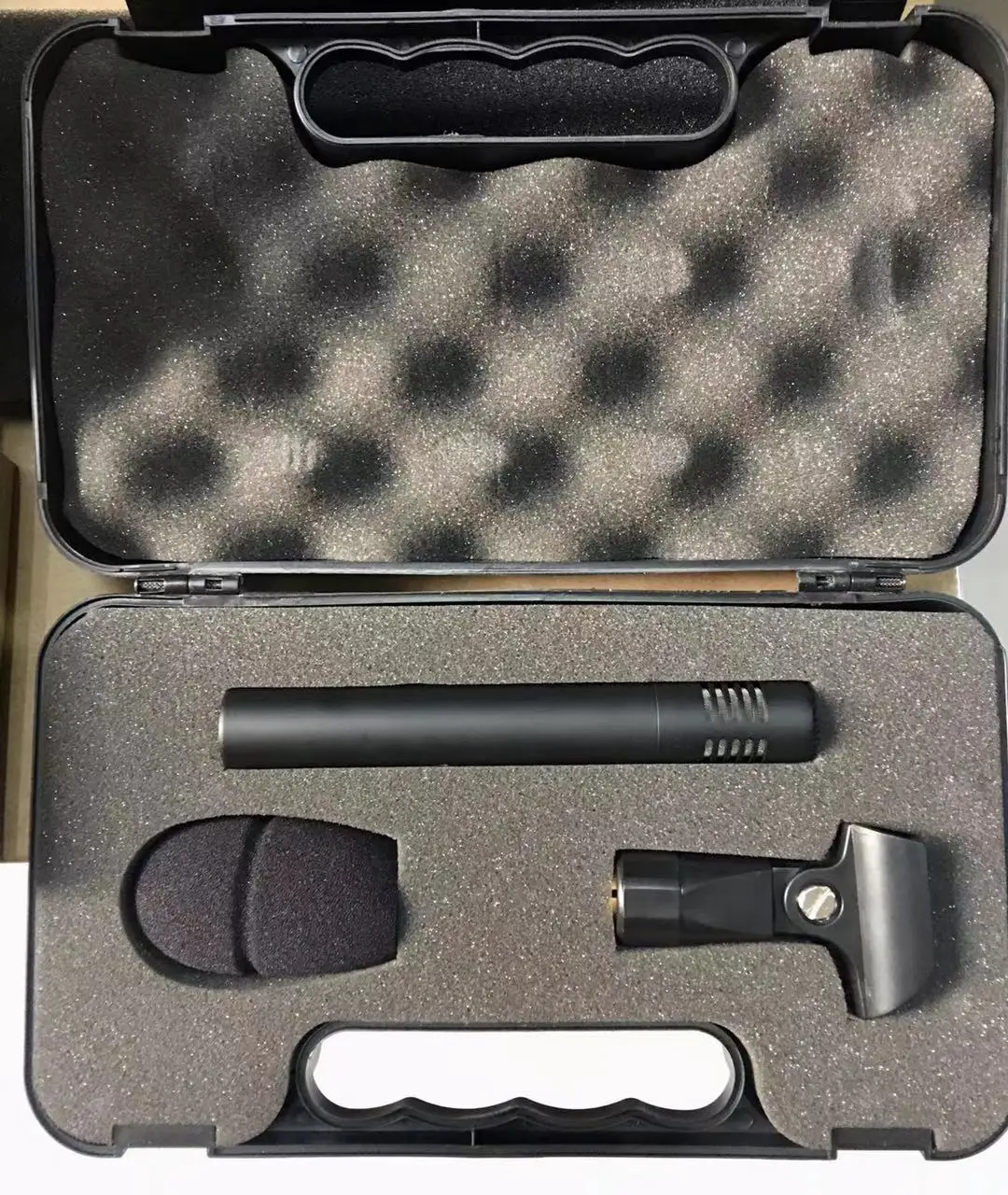 HUAIN professional Condenser Mic Interchangeable 2 Head Modular Instrument Recording Microphone with stand