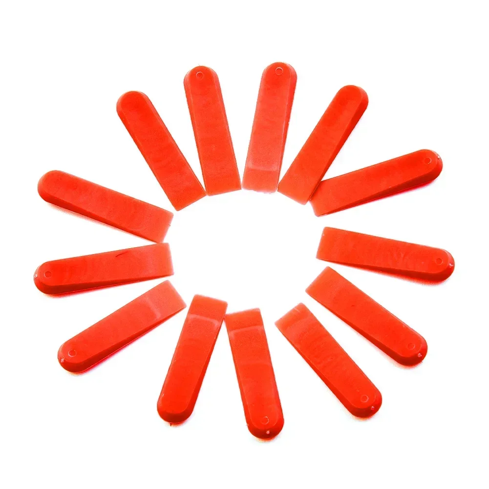 100pcs Plastic Tile Spacers Tile Wedge Spacer Leveling Clips Floor Locator Ceramic Tiling Laying Adjustment Construction Tool