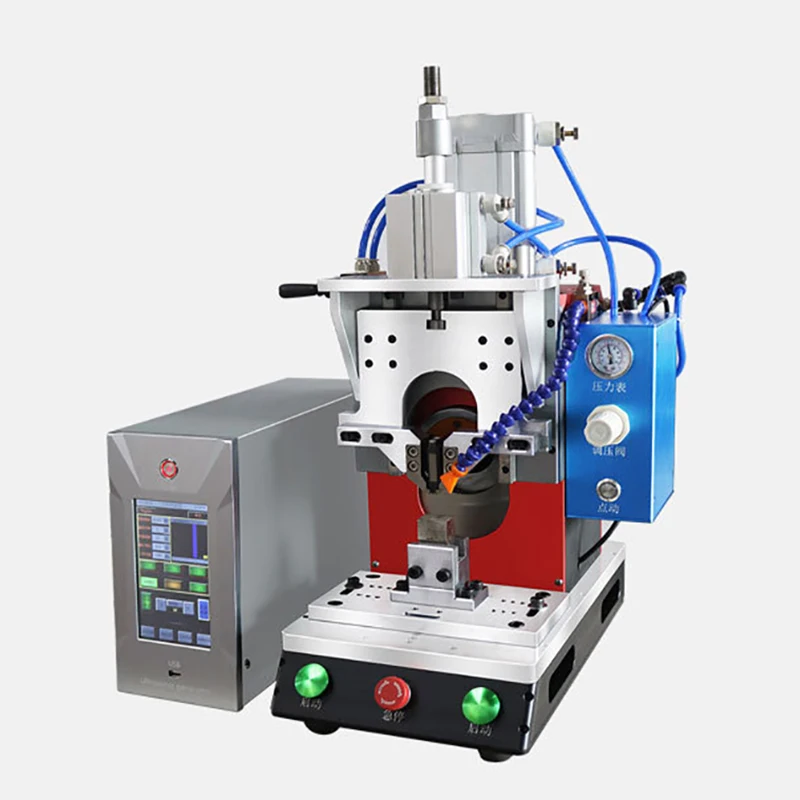 Intelligent Ultrasonic Metal Pneumatic Spot Welding Machine for Wire Harness Terminal Metal Sheet Welding