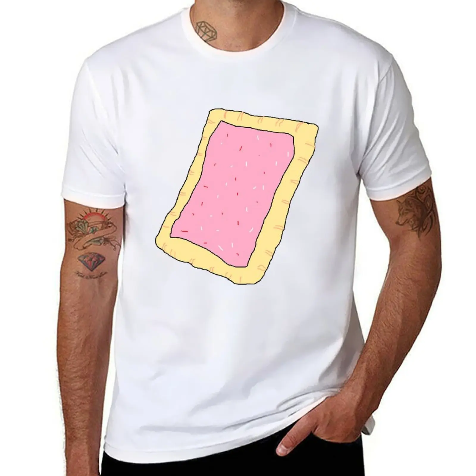 

Pop tart. T-Shirt t shirts for man cotton funny essential t shirt T-Shirt