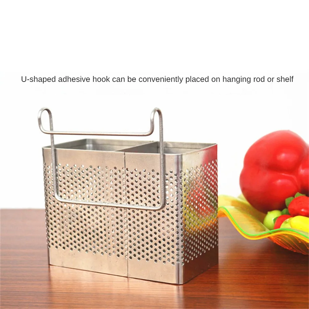 Drainer Shelf Non Magnetic Design Non Fading Space Saving Convenient Suspension Kitchen Storage Supplies Cutlery Dryer Kitchen