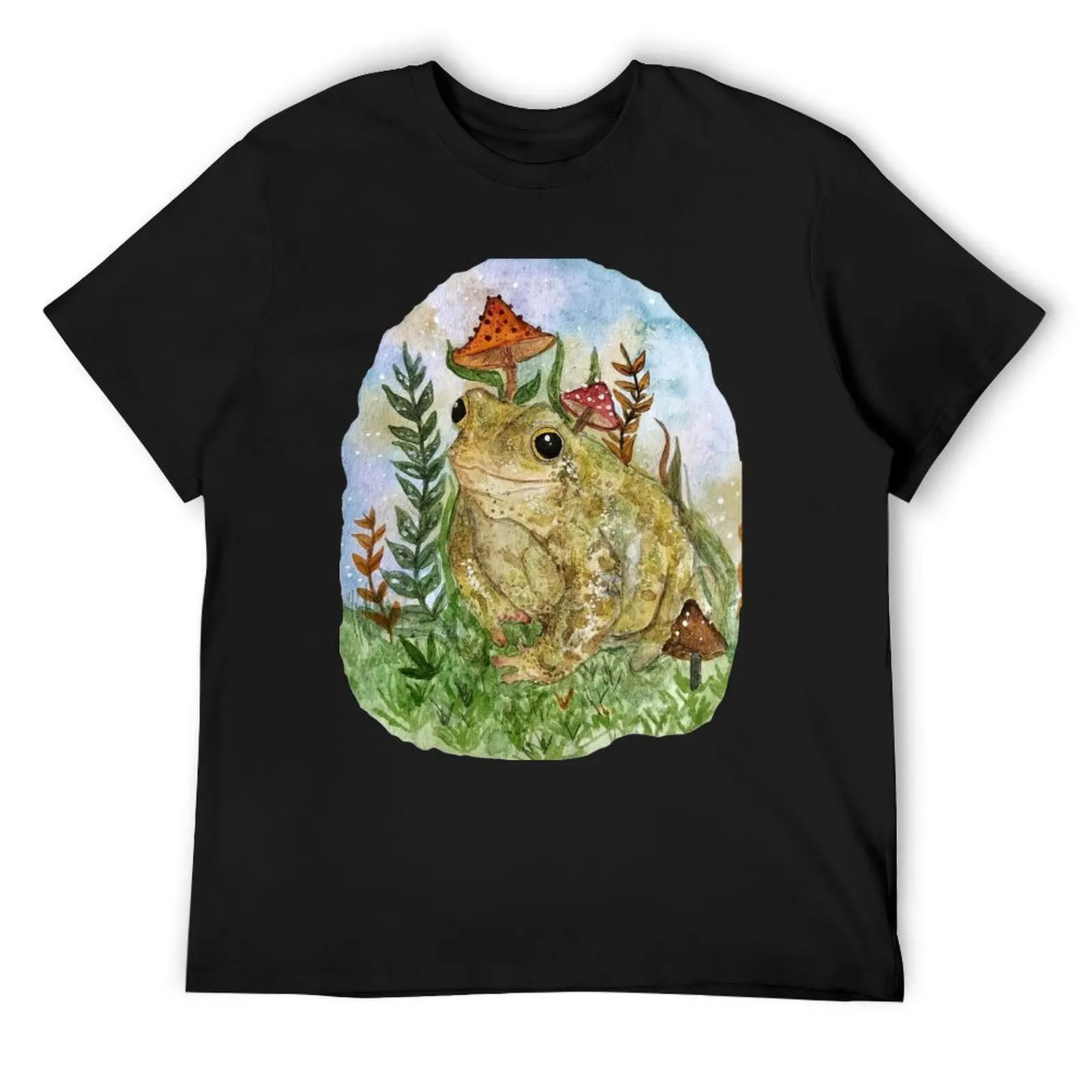 Forest toad T-Shirt vintage clothes anime t shirts custom shirt plain white t shirts men