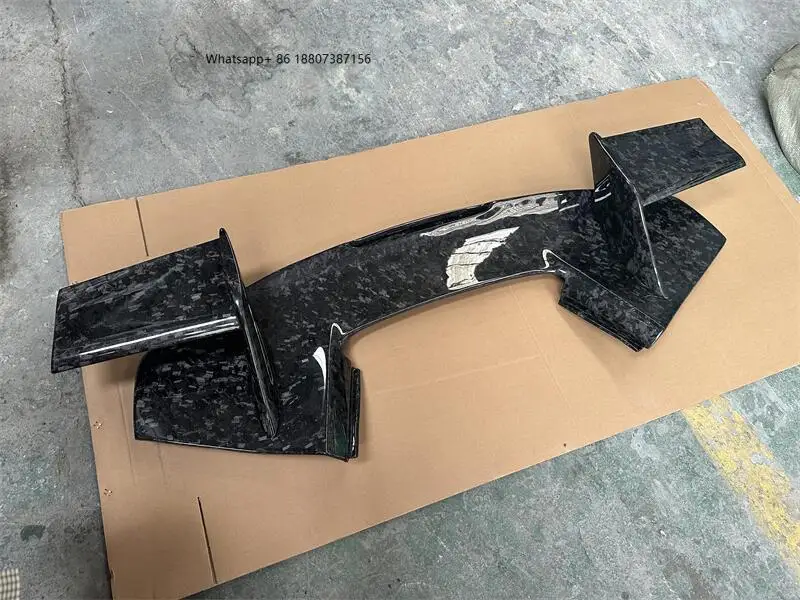 

Suitable forFerrari 488GTB Forged Carbon Fiber M-style Rear Spoiler