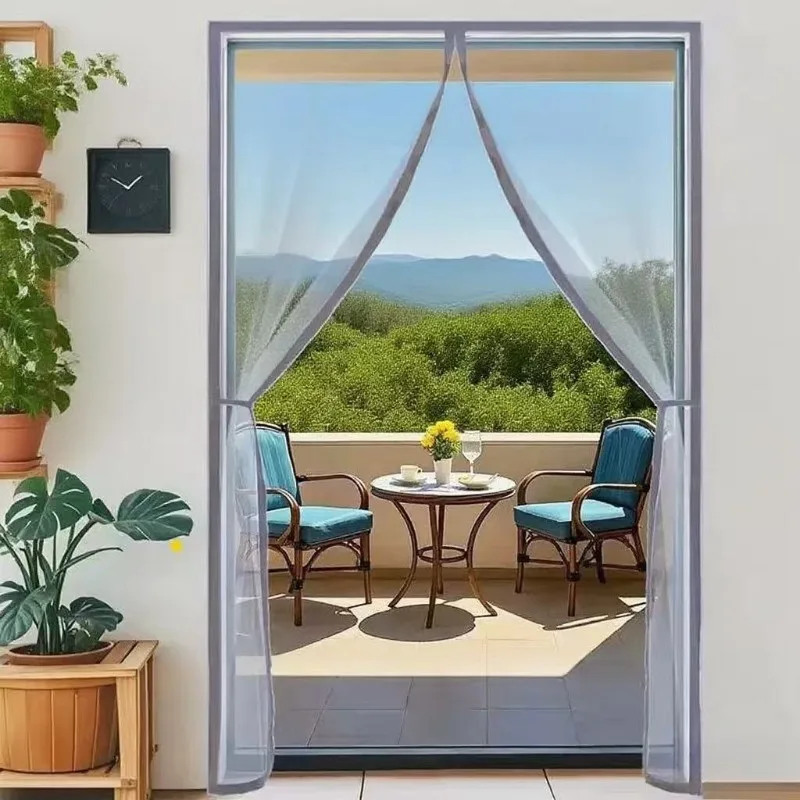 Mosquito Proof Curtain, High-end Magnetic Screen Door, Encrypted Household Bedroom Partition, Customized Screen Window in Summer
