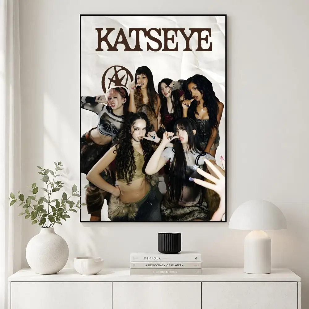 Idol KATSEYE Poster Hochwertige Wandkunst-Poster, geeignet für Heimbüros, Schlafzimmer und Wohnzimmer. – Detail 9