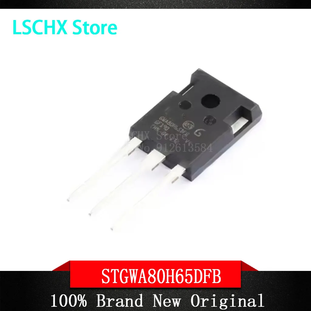 

5pcs GWA80H65DFB GWT80H65DFB STGWA80H65DFB STGWT80H65DFB STGW80H65DFB IGBT