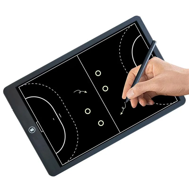 NALFI-Placa de entrenamiento electrónica, tablero marcador de estrategia con pantalla LCD de 16 pulgadas con función de bloqueo