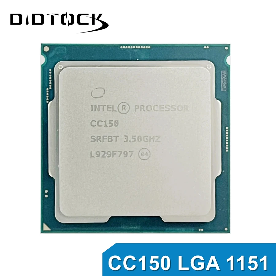 

Intel Core CC150 CPU SRFBT 3.5GHz 8-Cores 16-Thread 95W CPU LGA 1151 Desktop Processor