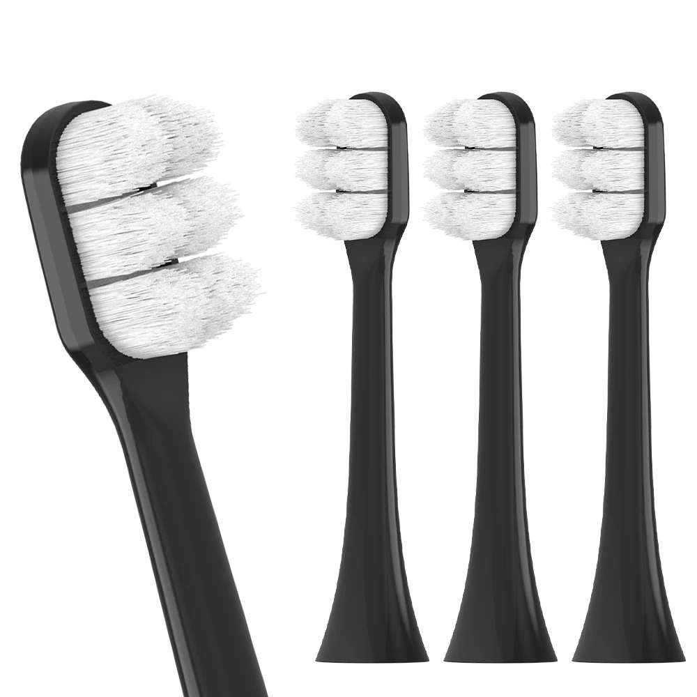 

Pack of 4 Ultra Soft Bristles Replacement Brush Heads, Toothbrushes Head Compatible with Phillips Sonicare Electric Toothbrush