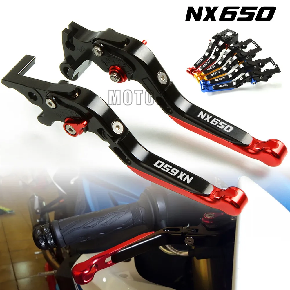 

For Honda NX650 J-X Dominator 1988-1999 Motorcycle CNC Aluminum Adjustable Folding Extendable Brake Clutch Levers NX 650 JX J X
