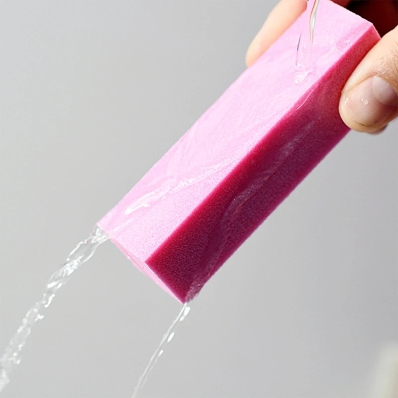 5asd White . Unguis File 4 Different Grains Tall Flexible Block Transportable Candy Colored Manicuring Essential