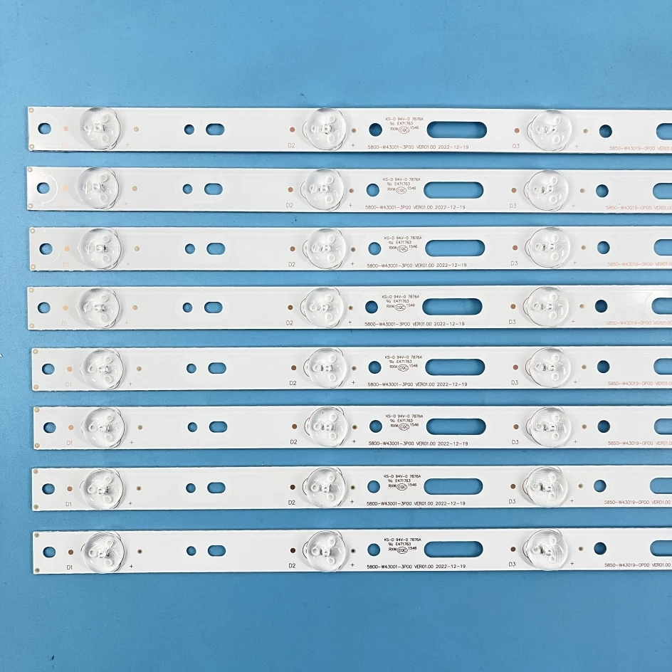 Listwa pasek podświetlenia LED dla Erisson 43LES70T2 Inno-Hit IH43E30 5800-W43001-5P00 VER02.00 02K03117A 05-1A035A-03A