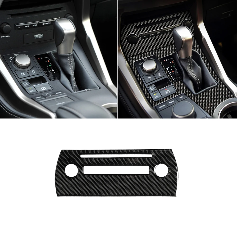 for Lexus NX 200 200t 300h 2014 2015 2016 2017 2018 2019 2020 2021 Center Console CD Panel Decorative Cover Car Accessories