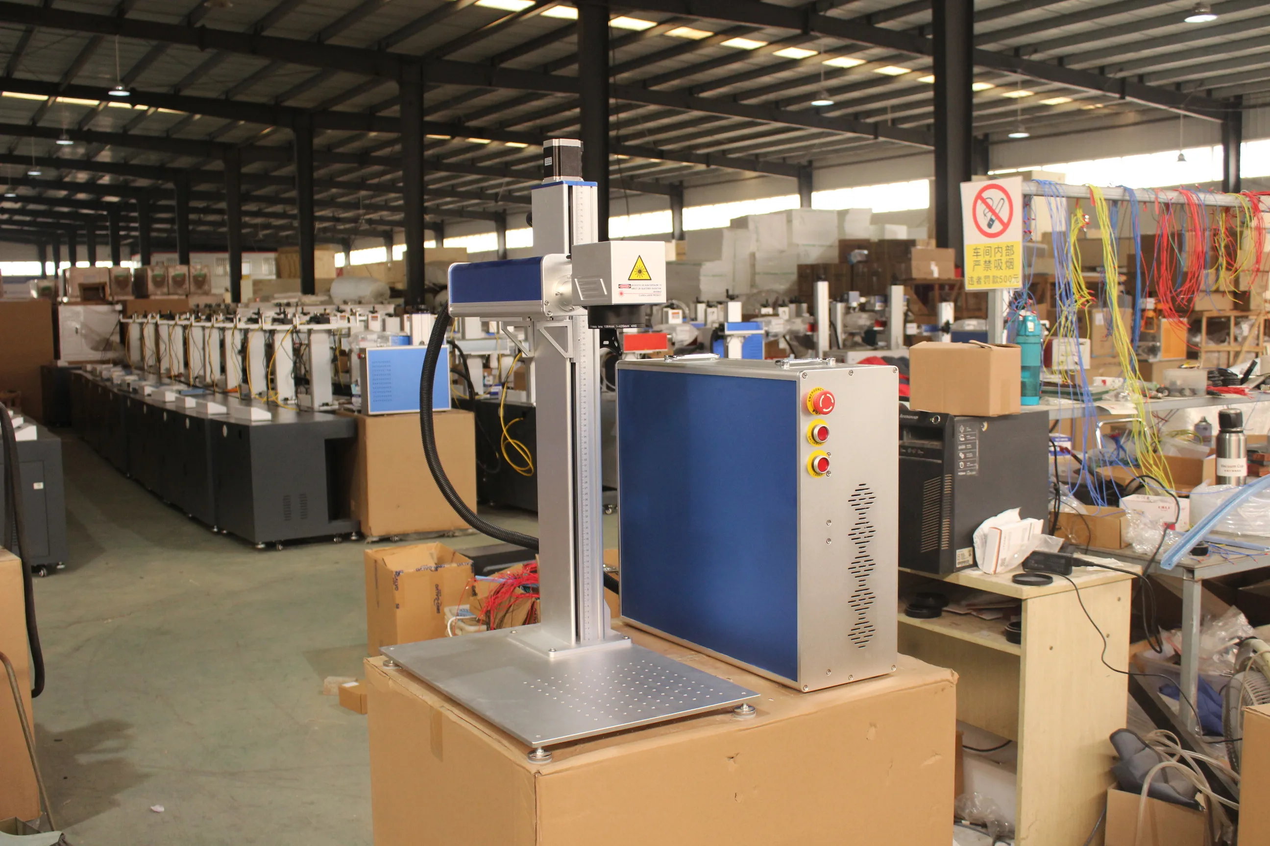 50W 100W Jewelry High Speed Fiber Laser Marking Cutting Machines