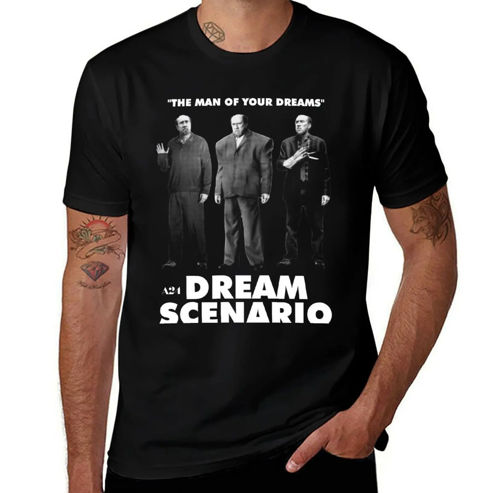 

DREAM SCENARIO: Man Of Your Dreams T-Shirt t shirt man plain t shirt men 100% cotton luxury brand cotton t shirt pack T-shirt