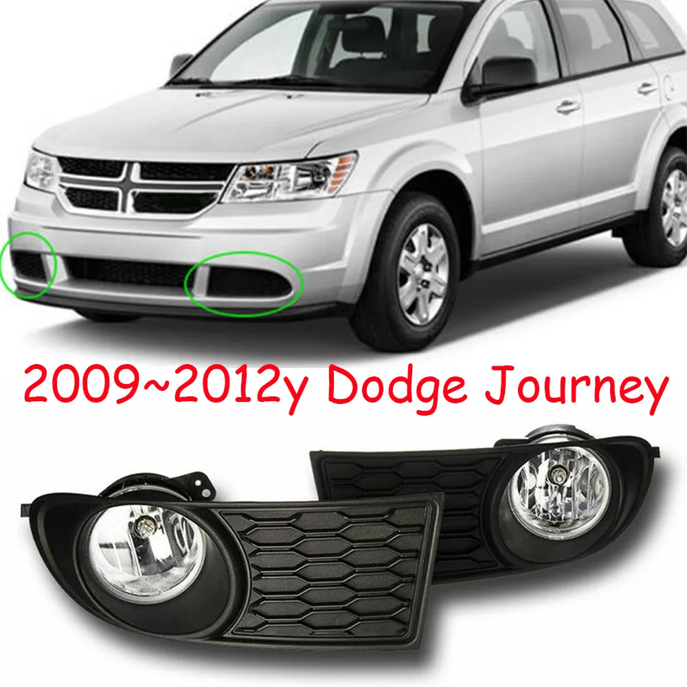 

car bumper headlight for Dodge Journey fog light 2009~2013y car accessories halogen bulb auto Dodge Journey headlamp