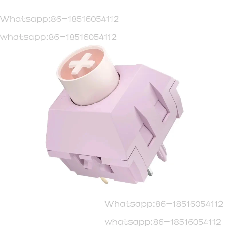 BOX Ice Berry Ice Cream Keyboard Switch Pro Rapid Silver Cream Full POM Quick Trigger Smooth Mechanical Keyboard Switch