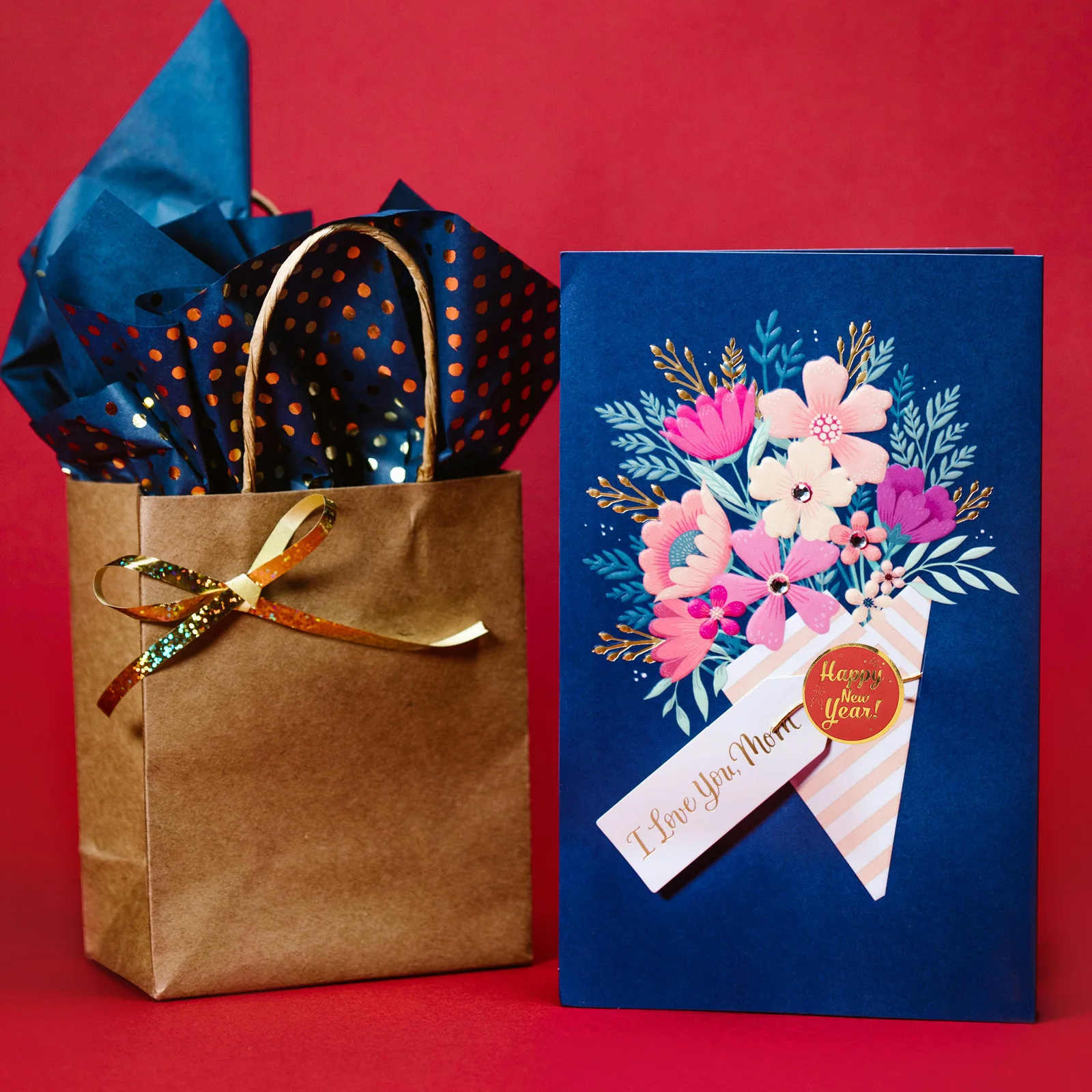 

500Pcs New Year Envelope Stickers Happy Chinese Design for Holiday Cards Sealing Christmas Party Favors Crafts Decorations Mail