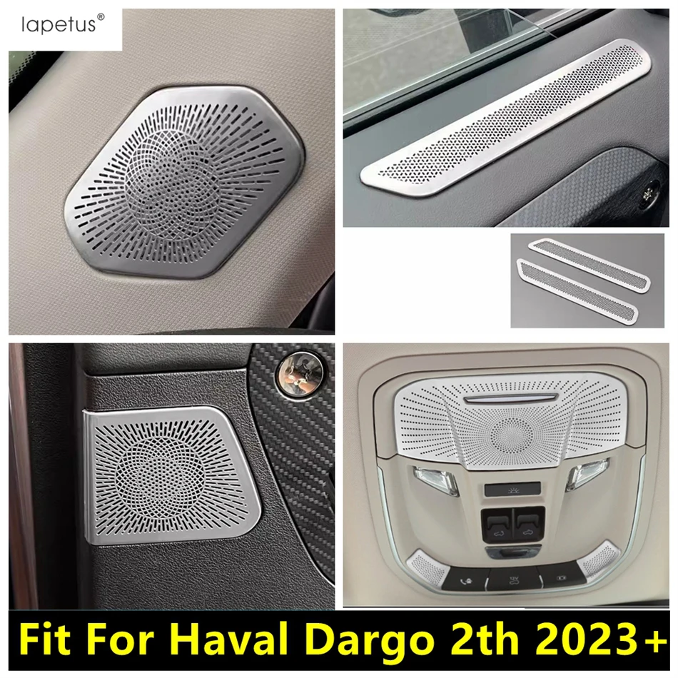 

Read Light Lamp / Door Air AC Outlet / Pillar A Speaker / Rear Audio Sound Cover Trim Accessory For Haval Dargo 2th 2023 2024