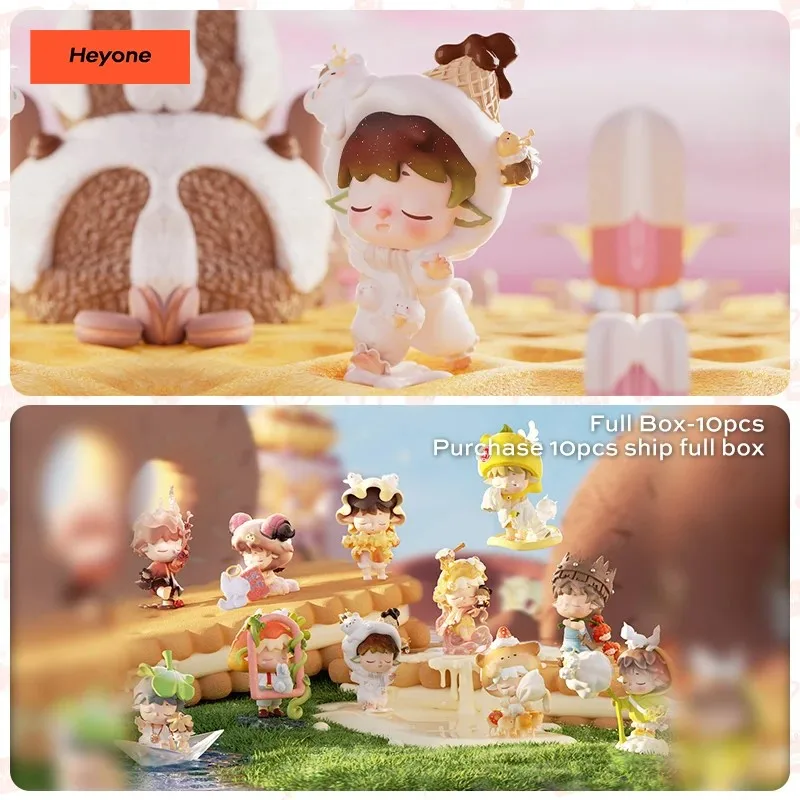 

Heyone MIMI Little World Sweet Conquests Series Blind Box Toys Kawaii Anime Action Figure Caixa Caja Surprise Mystery Box Dolls