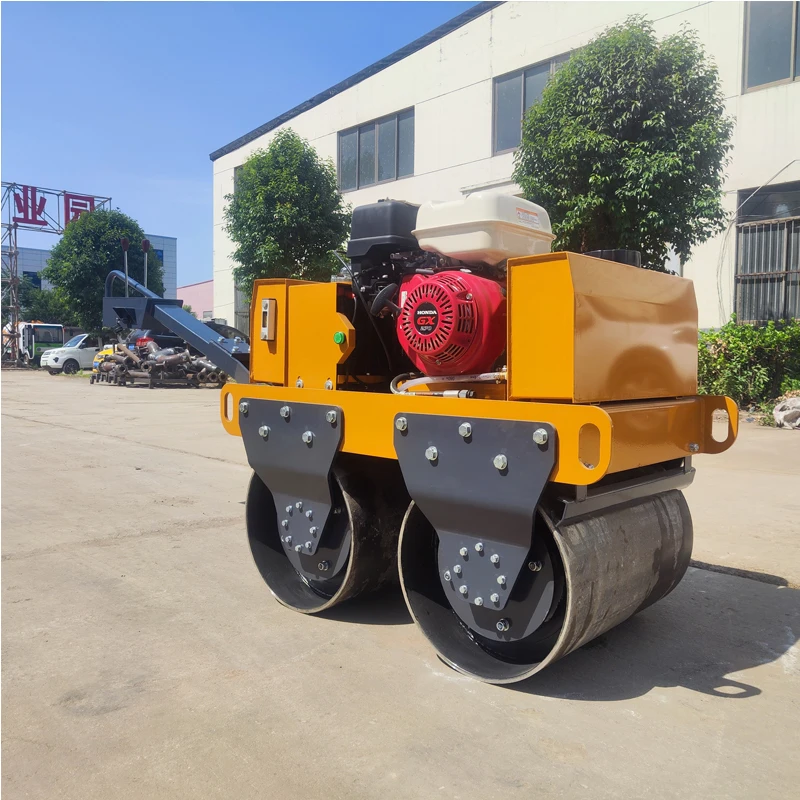 0.5 Ton 0.8 Ton 1 Ton Hydraulic Micro Asphalt Double Drum Vibratory Multifunctional Road Roller