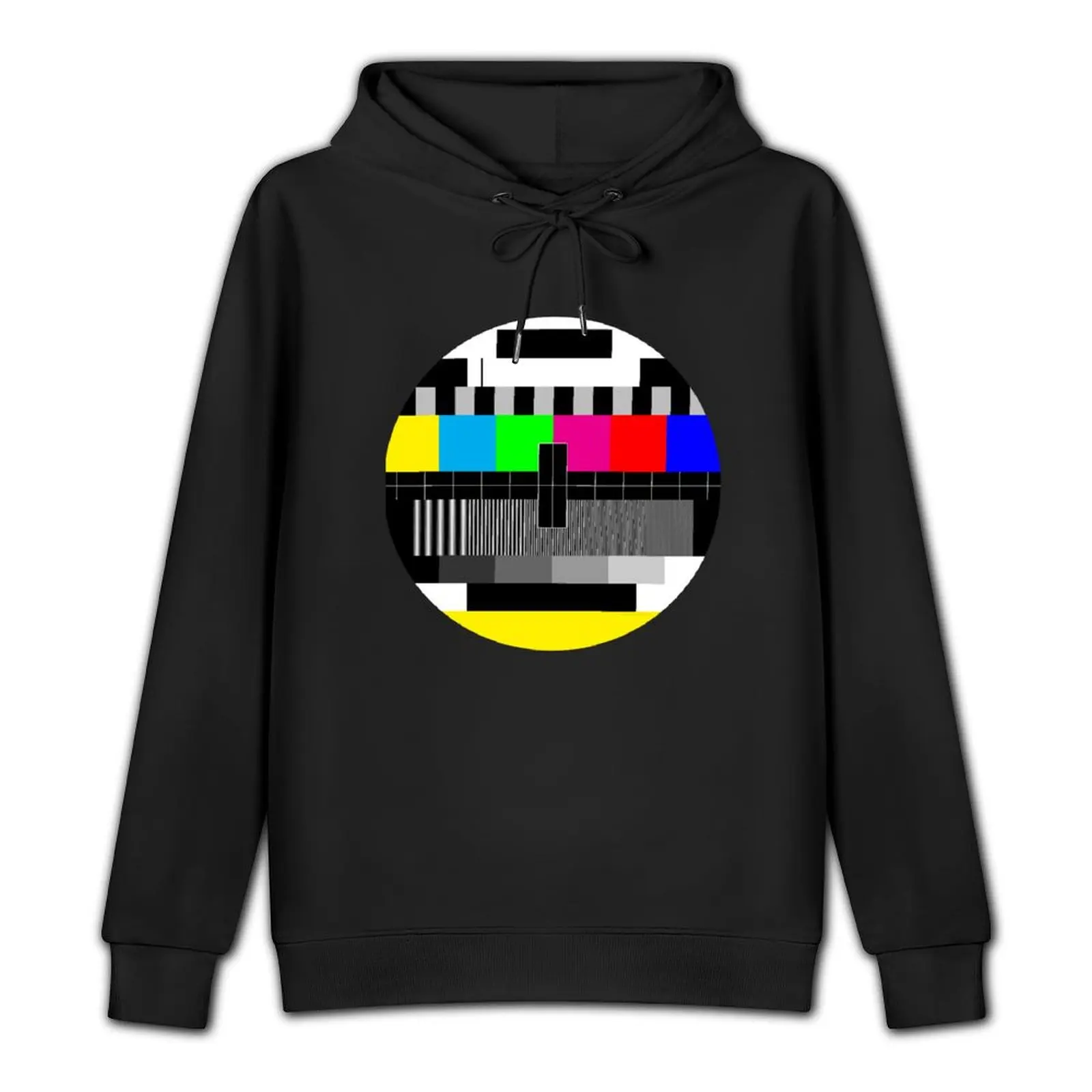 TV test pattern World Transmission Pullover Hoodie men's clothes men's sweat-shirt new in hoodies & sweatshirts