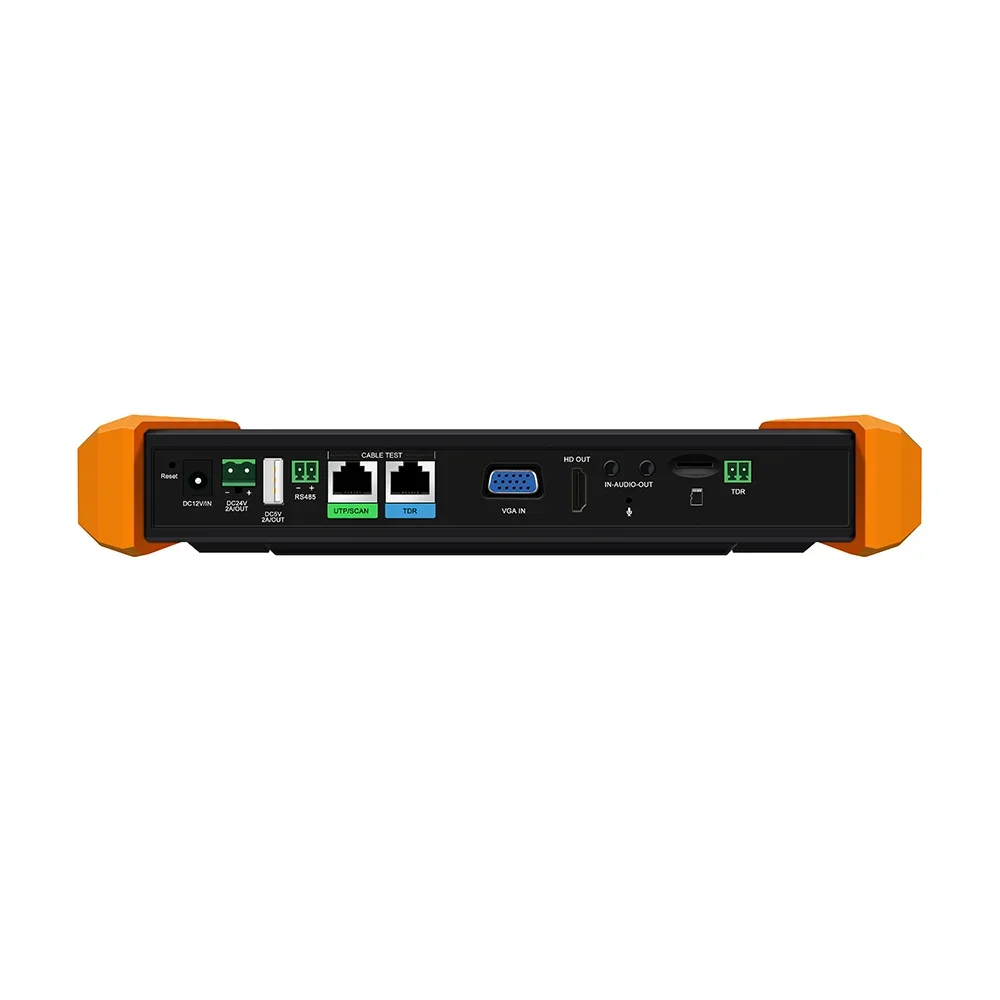 All-In-One 8K Camera Tester TDR Cable Test Video Level Meter Built-In Laser Distance Meter For Security Surveillance Accessories