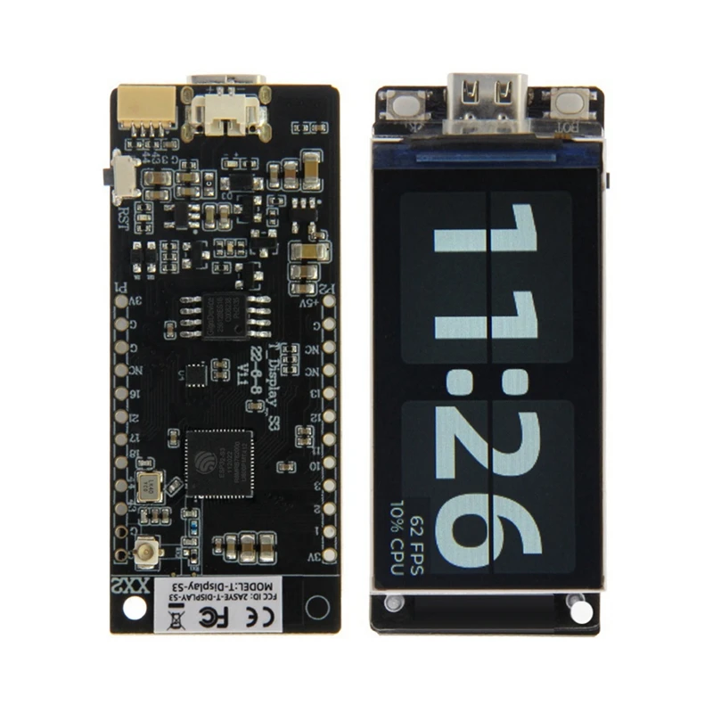 T-Display-S3 1.9-Inch LCD Development Board For Nerd Miner Bitcoin Solo Lottery Miner BTC Miner