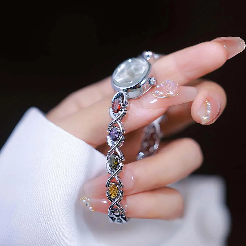 2025 Women's Watch Unique Small Dial Original Brand Quartz Watches Waterproof Elegant Bracelet for girl Dress Gift Relogio