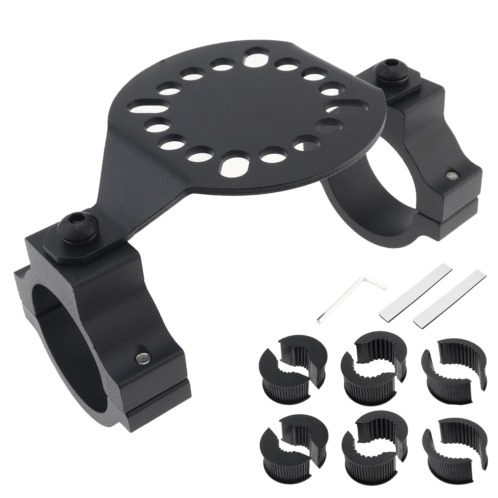 Fuel Water Container Holder Upgraded Heavy Duty Gas Can Mount Bracket Kit for 1 to 2 in Round Roll Bar Fit for UTV ATV