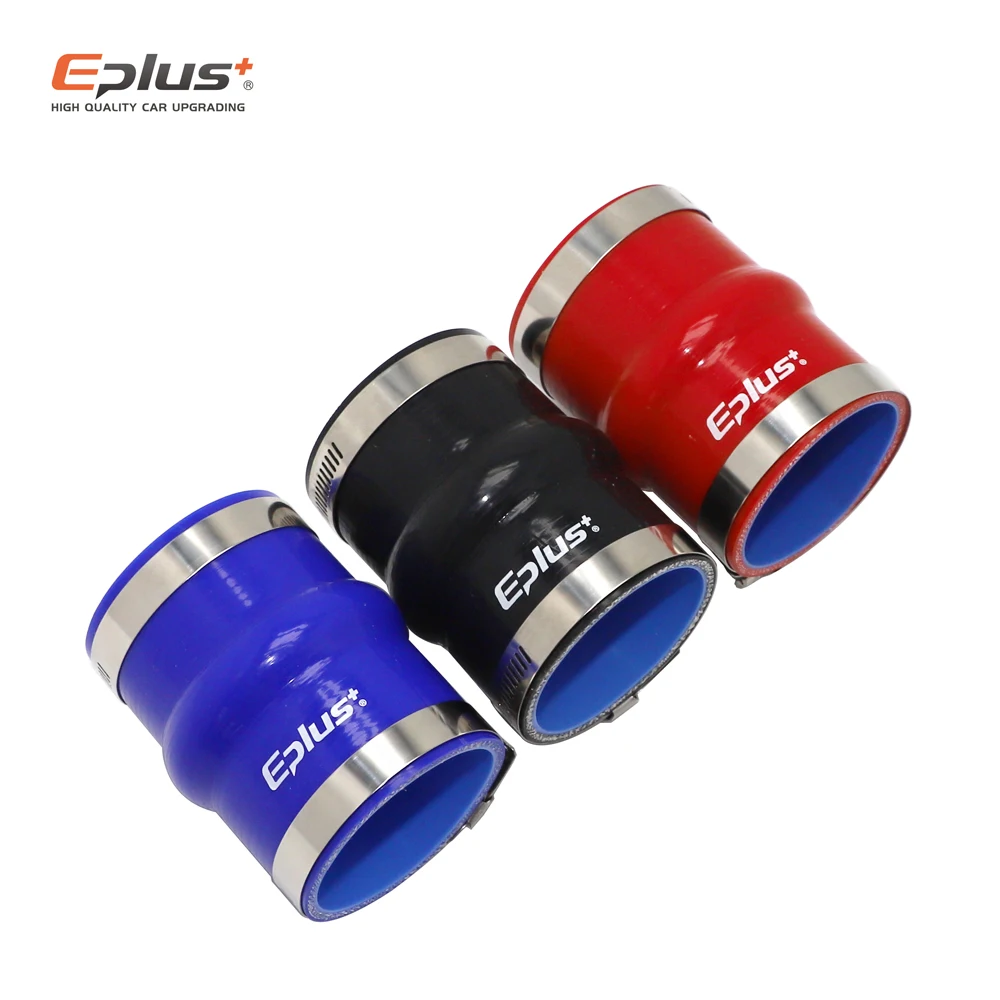 Universal Silicone Hose Direct Connector Hump tube Adapter Blue Black Red High Temperature Resistance