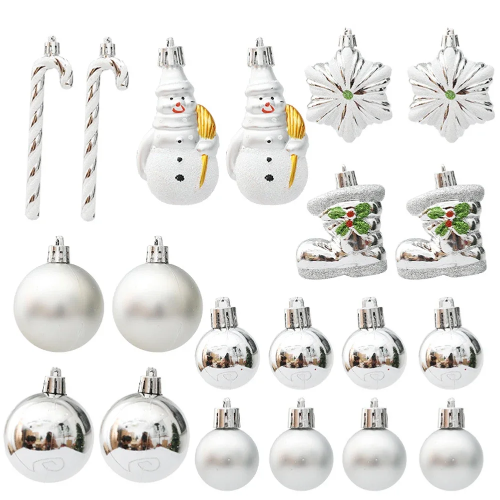 Christmas Ball Ornaments Holiday Wedding Party Exquisite Looking Fun And Festive Atmosphere Package Contents Plastic Pictures