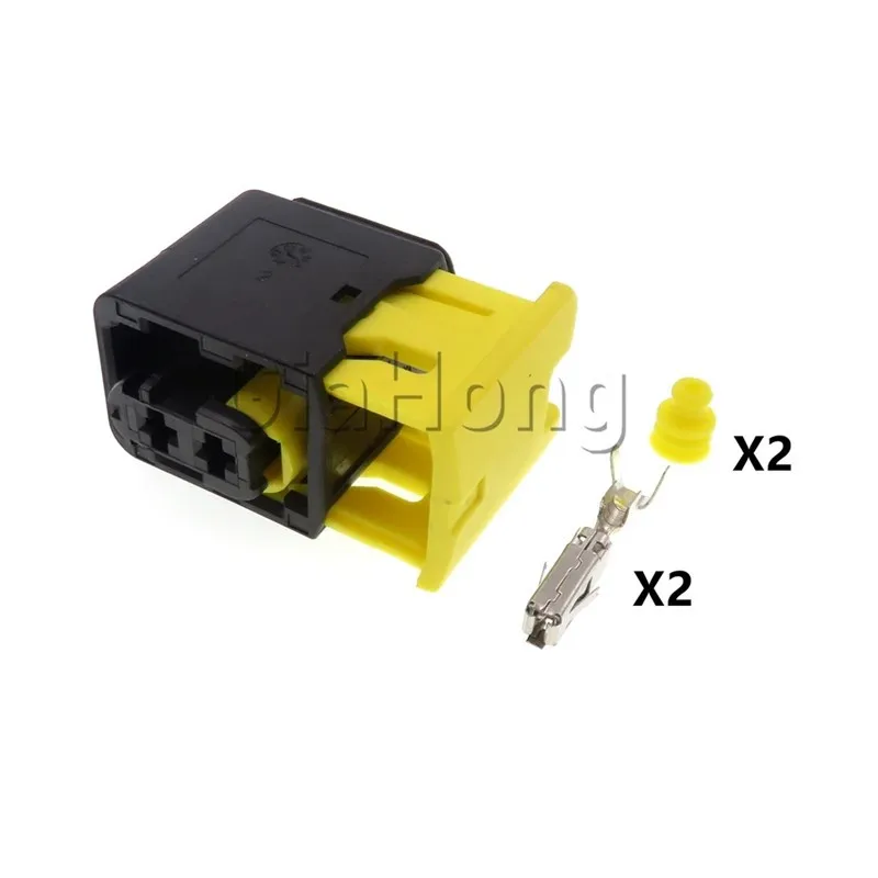 

1 комплект, 2-сторонний автомобильный адаптер переменного тока в сборе, автоматическая герметичная розетка с клеммой, автомобильный разъем 1-1418483-1 1-1703839-1 1-1703841-1