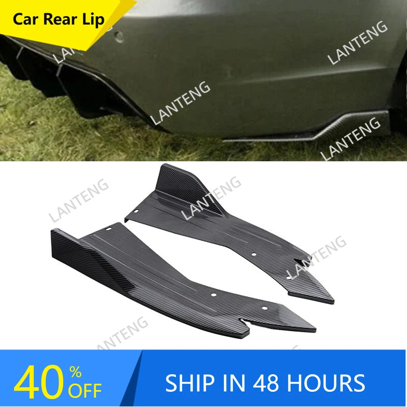 

Задний бампер автомобиля, диффузор, сплиттер, спойлер, комплект кузова для 5 серии E60 E61 F10 530i, крылышки, боковое расширение, защита от царапин