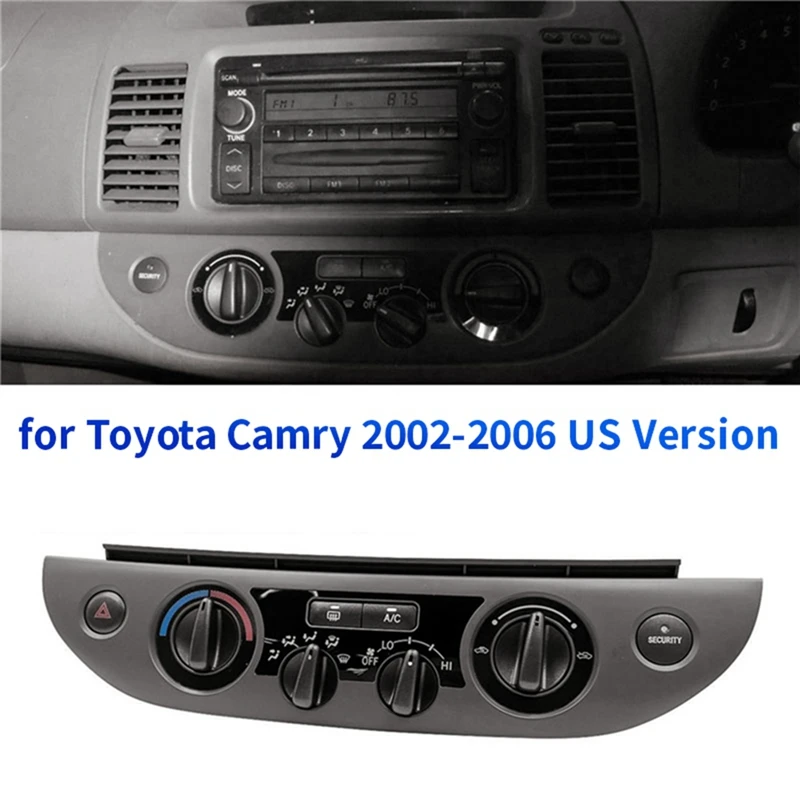 

AC Heater Climate Control Temperature Switch Panel Unit for Toyota New Arrivals in Stock