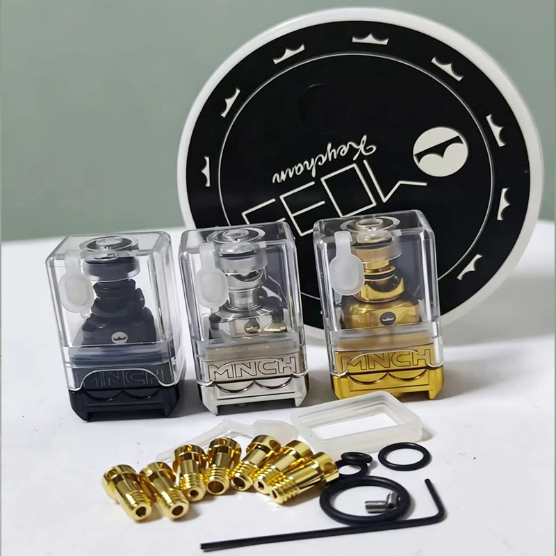 DotMobb UPT Style RBA Tank Boro Köprüsü, DotMod DotAIO V1 V2 Donanım araçları için Hava Pimleri ile 1.0/1.2/1.4/1.5/1.8/2.0/2.5/3.0mm