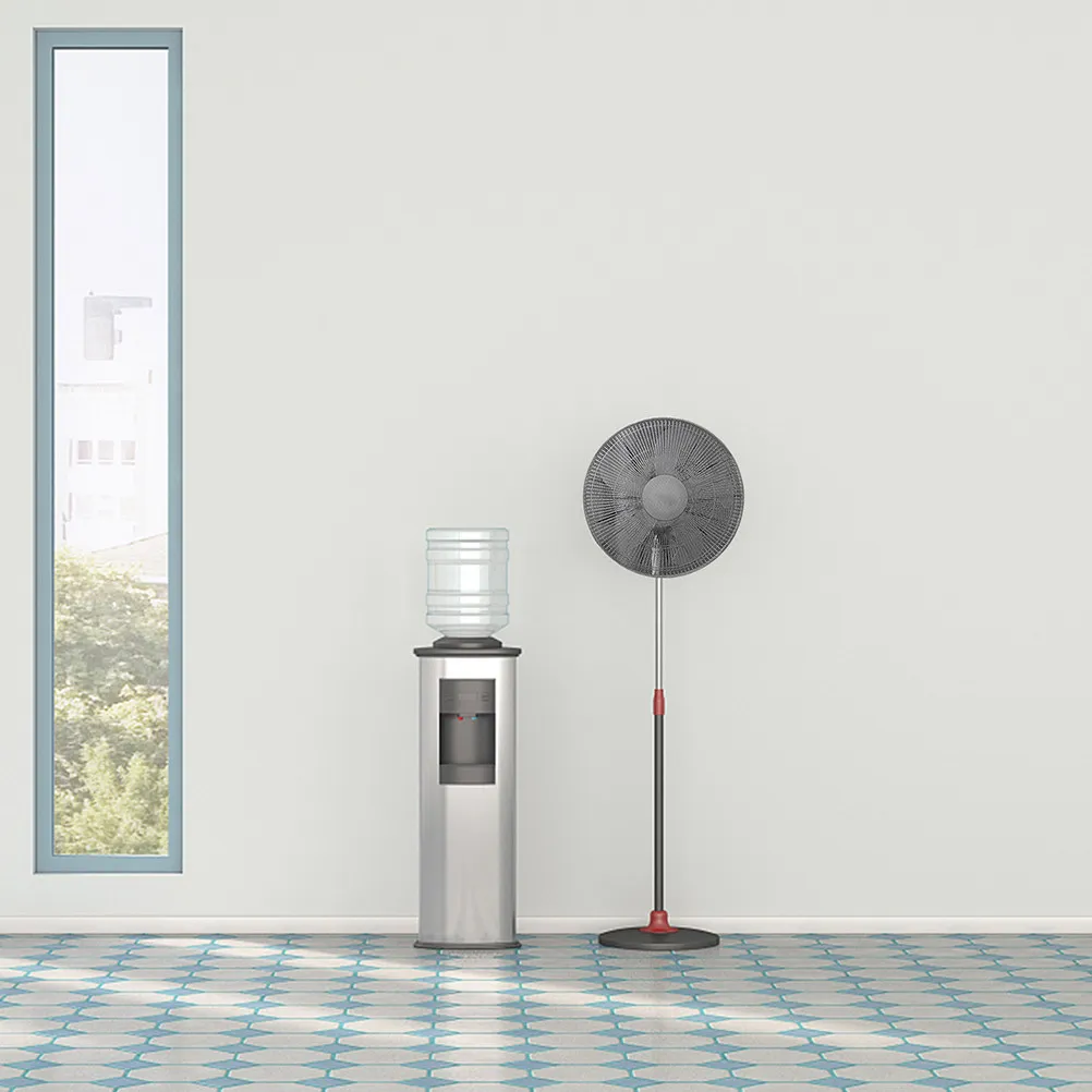 

Electric Fan Protective Net 18 Inch Dustproof Cover Kids Black Reusable Polyester Mesh Design Household Use Washable