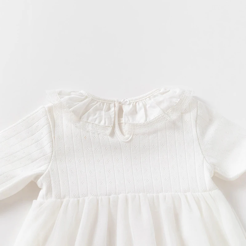 2025 New Autumn 0-24M Children Clothes Korean Style Climbing Suit Long Sleeved Cotton Solid Color Newborn Baby Girls Bodysuits