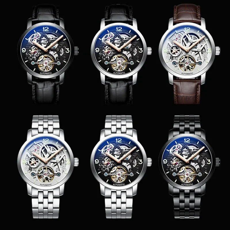 

AILANG time luxury brand watches the best automatic mechanical watch men full steel business sport waterproof watches Male watch