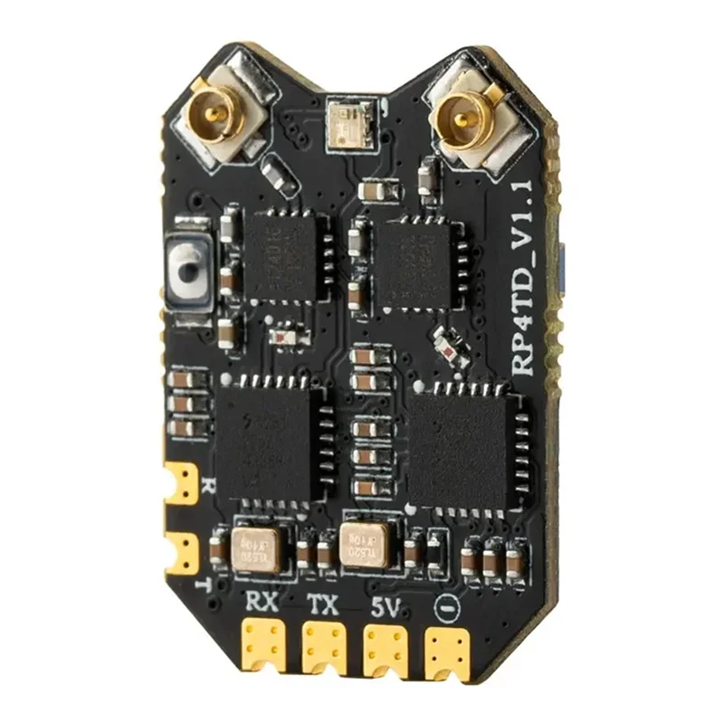 

WOTT-For Radiomaster RP4TD ELRS 2.4Ghz Diversity Receiver Expresslrs RX Built In WIFI Dual TCXO For RC FPV Drones