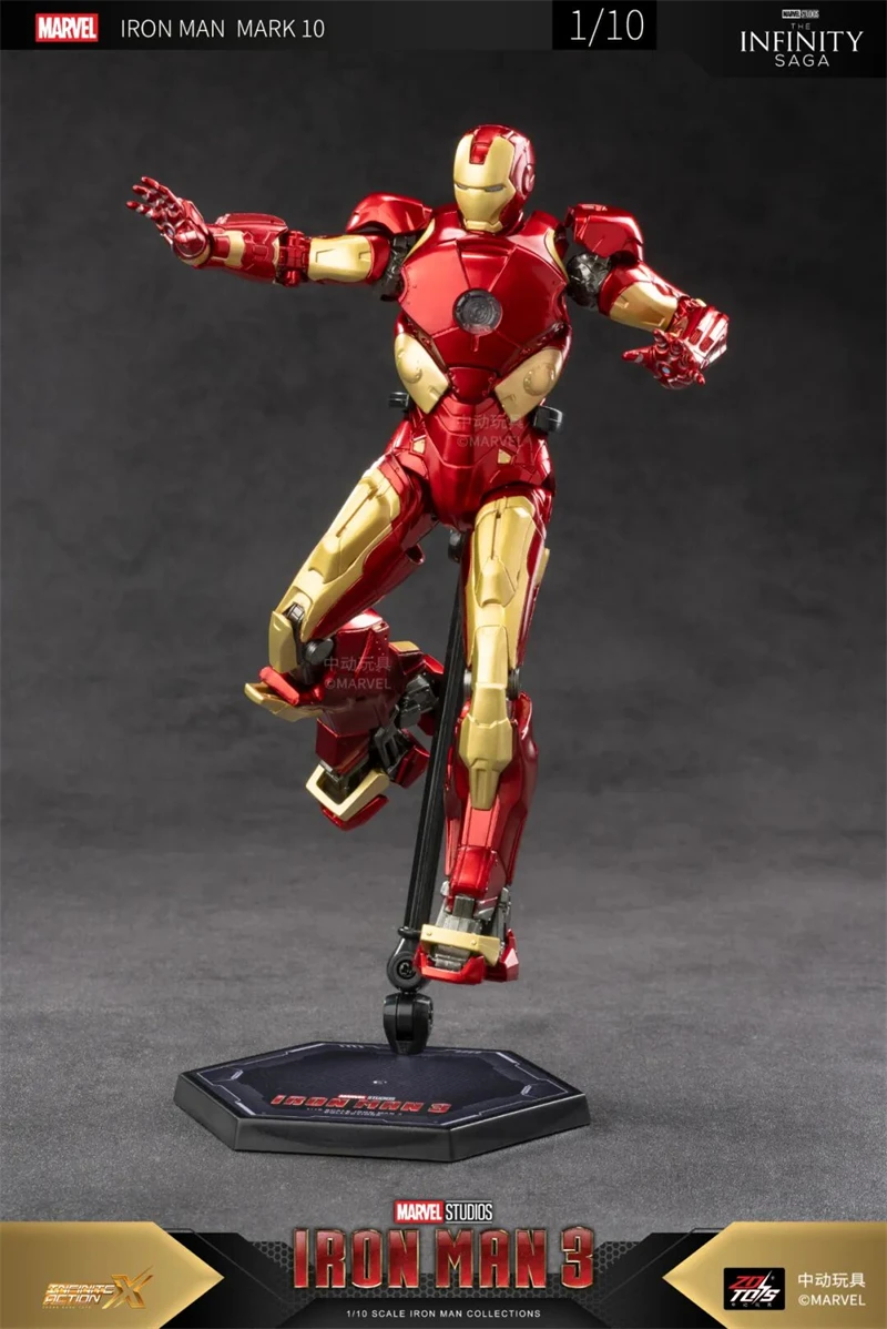 Original ZD Spielzeug Iron Man Tony Stark MK9 MK14 MK12 MK27 MK15 MK35 MK22 MK40 Hammerhead Action Figur Anime Sammeln Modell Geschenke – Detail 13
