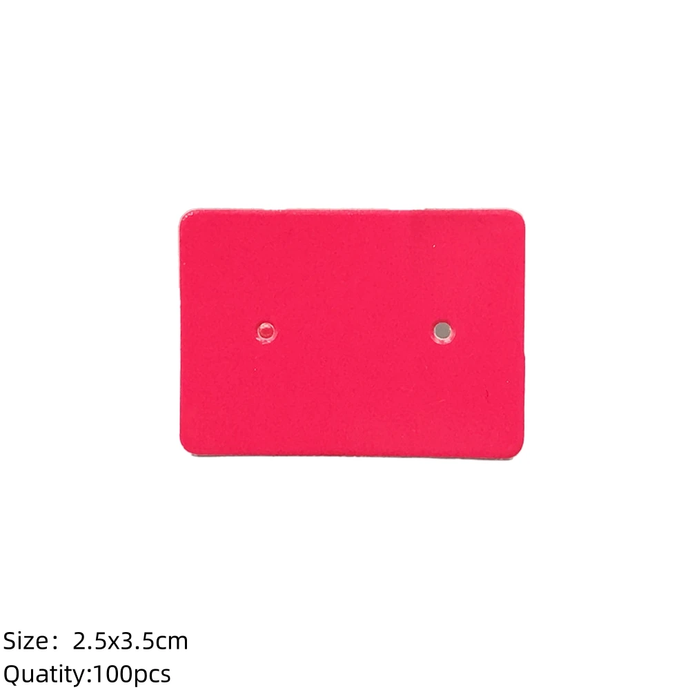 100PCS Earring Display Cards for Small Business Packaging