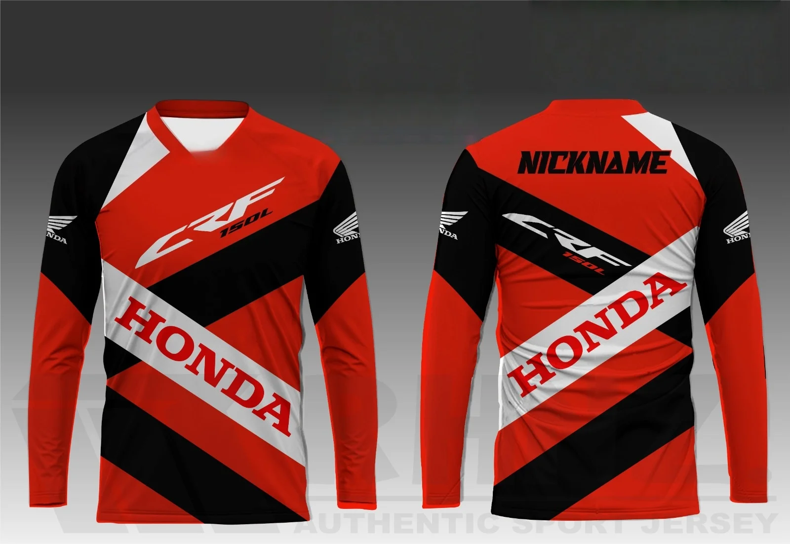 

Honda HRC Racing Team Short Sleeve Summer Jersey Breathable Sweat Wicking T-shirt Comfortable Motorcycle and CyclingTop for Men