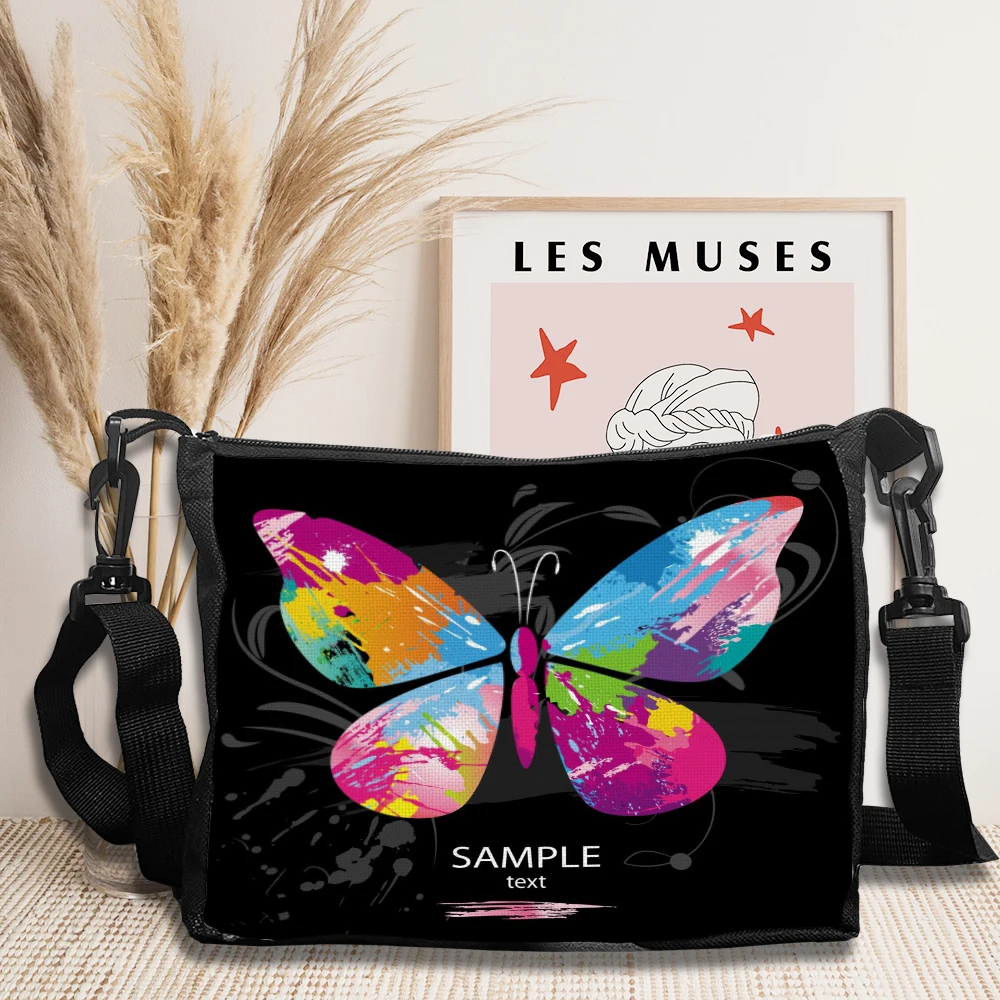 

Colorful-Butterfly New Fashion Large-Capacity Handbag Multi-Purpose Women's Single-Shoulder Bag For Commuting To Work 5.23