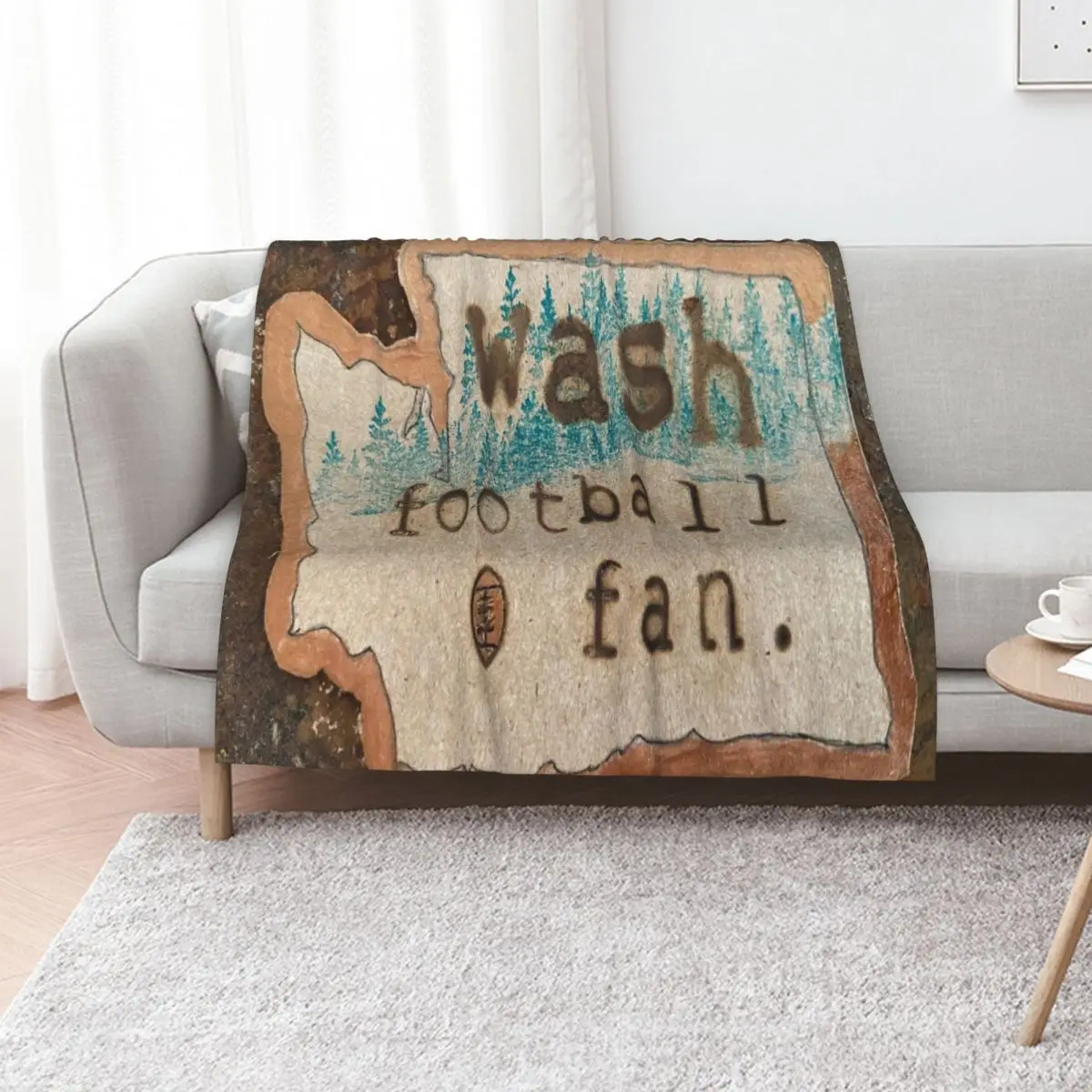 

Washington Football Fan Throw Blanket Thins Quilt Sofa Throw christmas decoration Blankets