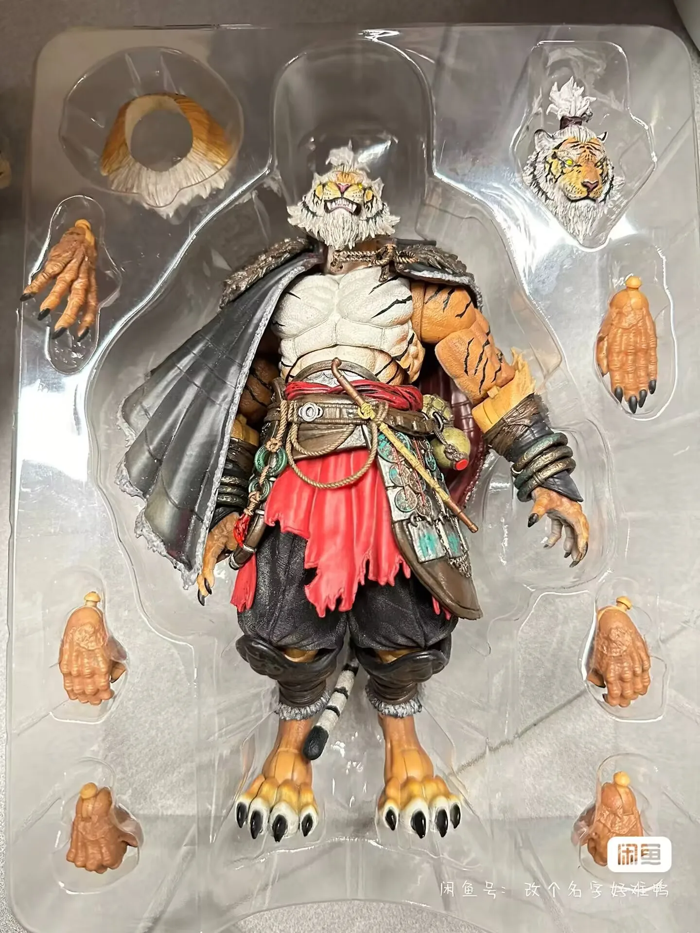 Original Genuine Jiang Meng Furayplanet Series Anime Figure Mu-fp003 Wave 3 Hermit Tiger Model Dolls Action Figurine Gift